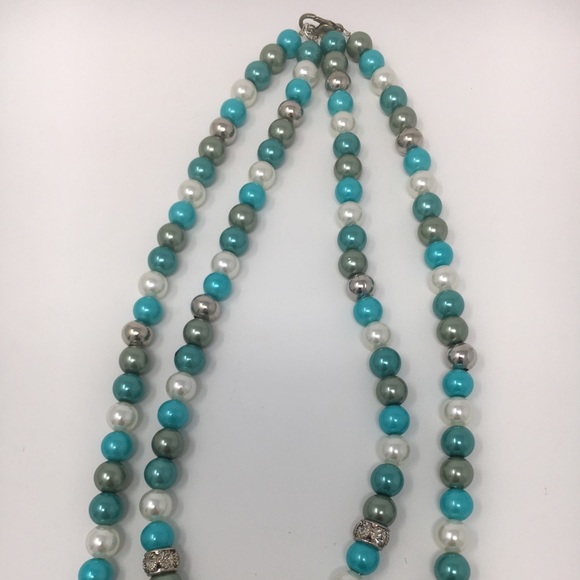 Jewelry Glass Pearl Round Mix Green - Picture 4 of 14